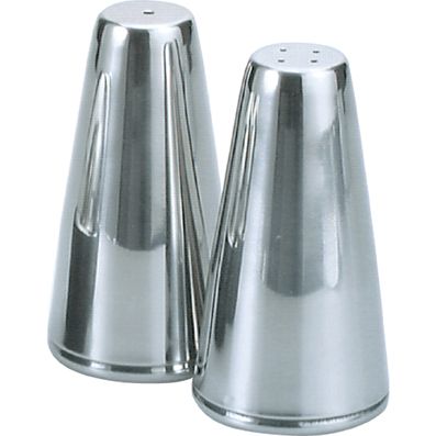 SHAKERS SALT&PEPPER 50ML 18/10 TAPERED