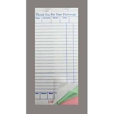 CARBONLESS DOCKET BOOK LARGE TRIPLICATE