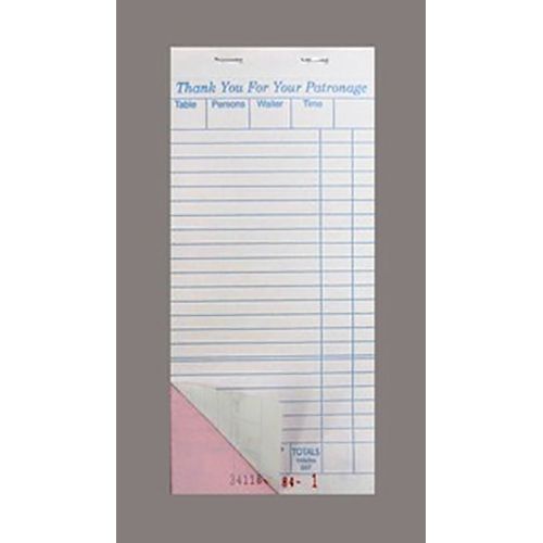 DOCKET BOOK LARGE DUPLICATE 50PAGE 100CT