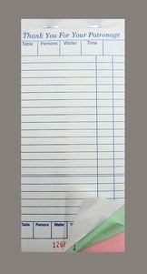 CARBONLESS DOCKET BOOK LARGE TRIPLICATE