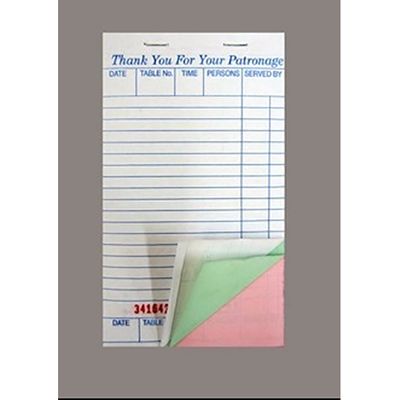 CARBONLESS DOCKET BOOK MEDIUM TRIPLICATE