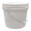 WHITE BUCKET WITH LID