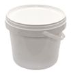 WHITE BUCKET WITH LID