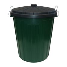 GARBAGE BIN 75LTR W/HANDLES