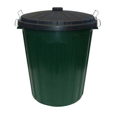 GARBAGE BIN 75LTR W/HANDLES
