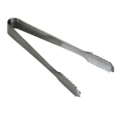 TONGS ICE 175MM/7IN ALLIGATOR TEETH S/ST