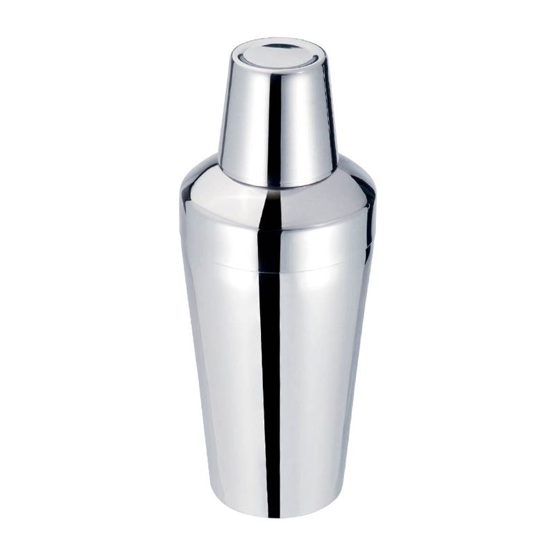 COCKTAIL SHAKER 3PCE 375ML 18/8