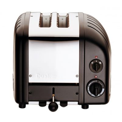 Dualit 4 outlet slice toaster black