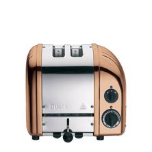 TOASTER 2 SLICE COPPER, DUALIT NEW GEN
