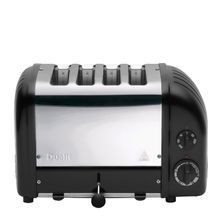 TOASTER 4 SLICE BLACK, DUALIT NEW GEN