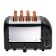 TOASTER 4 SLICE BLACK, DUALIT NEW GEN