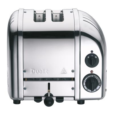 TOASTER 2 SLICE POLISHED, DUALIT NEW GEN