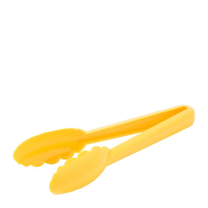 TONGS YELLOW 23CM POLYCARB