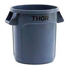 BIN ROUND GREY 38LT, THOR