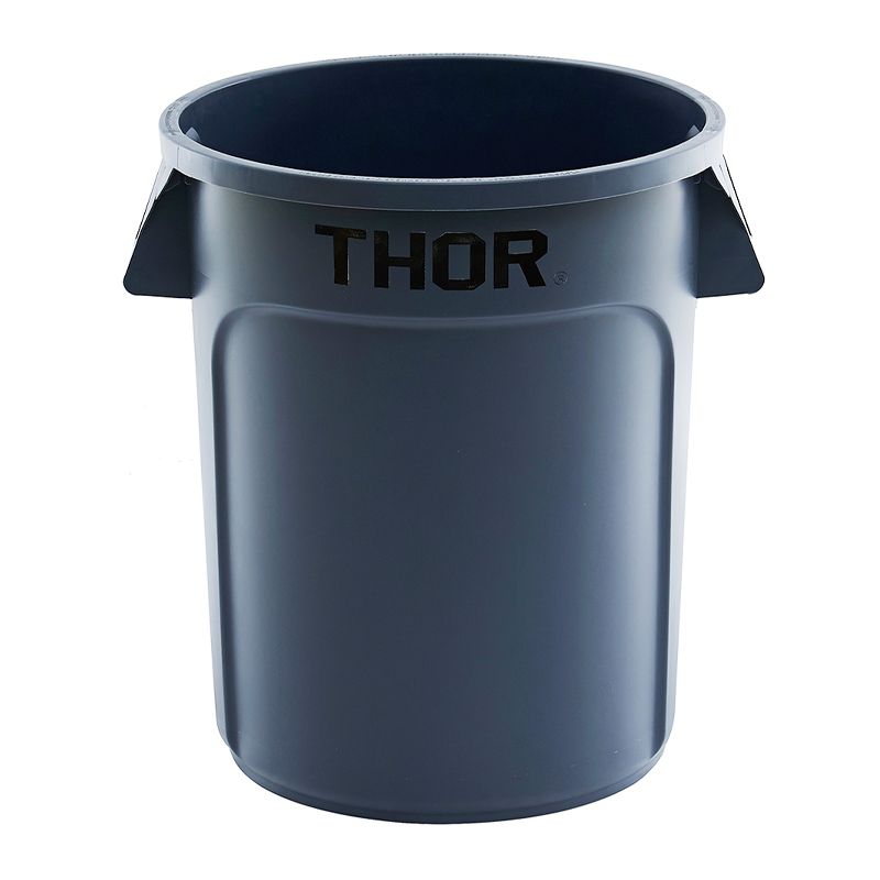 BIN ROUND GREY 75LT, THOR