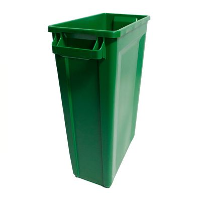 BIN SLIM GREEN 87LT, THOR