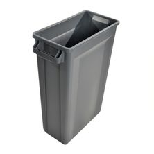 BIN GREY 87LT SLIM BIN, TRUST