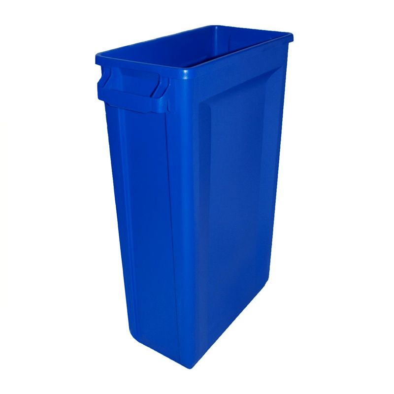BIN BLUE 87LT SLIM BIN, TRUST