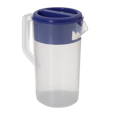 JUG PLASTIC FROSTED BLUE LID 2.5L