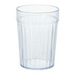 TUMBLER 230ML CLEAR PLASTIC