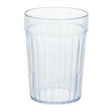 TUMBLER 230ML CLEAR PLASTIC