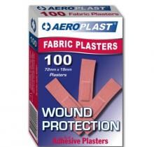 BANDAID FABRIC 100PK AEROPLAST