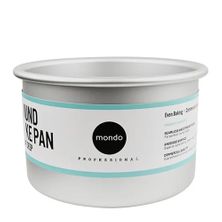 CAKE PAN ROUND 15X10CM ALLOY MONDO PRO