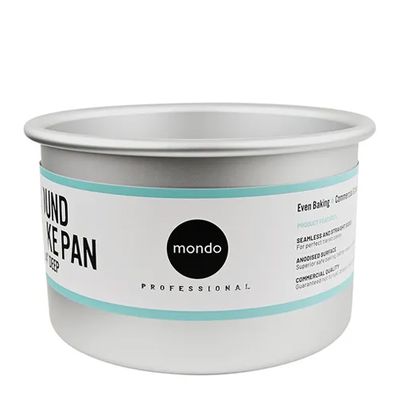 CAKE PAN ROUND 15X10CM ALLOY MONDO PRO