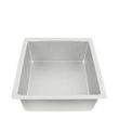 CAKE PAN SQUARE 20X10CM ALLOY, MONDO PRO