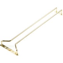 GLASS HANGER 254MM BRASS PLATED, CI