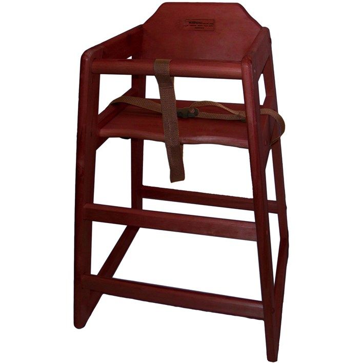 MAHOGANY HIGH CHAIR