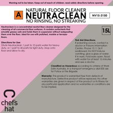 NEUTRACLEAN 15LT, CHEFS HAT PREMIUM