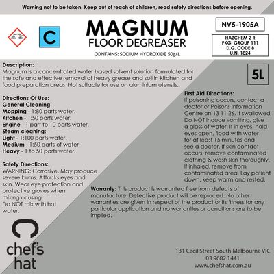 DEGREASER FLOOR MAGNUM 5LT