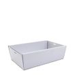 MEDIUM WHITE CATERING TRAY, PAC