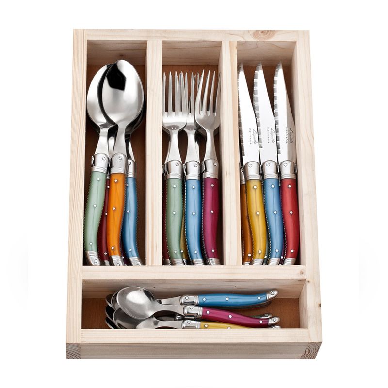 CUTLERY SET MIX 24 PIECE, JEAN NERON