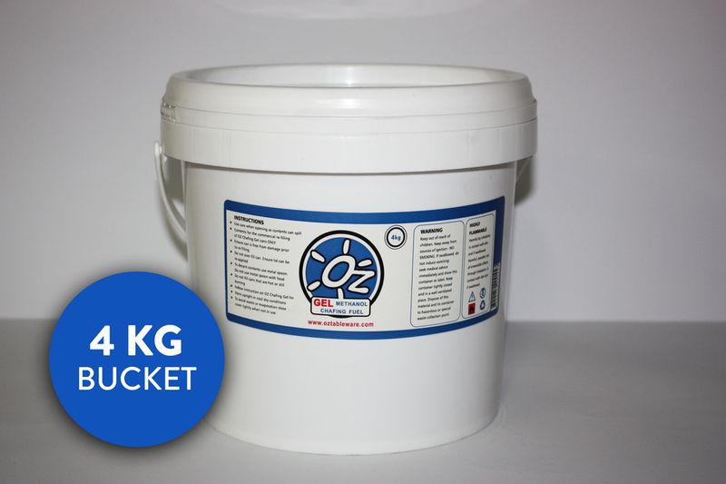 FUEL GEL PAIL 4KG, OZ HEAT