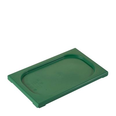 LID GREEN G/NORM GN 1/4 SIZE POLYPROP