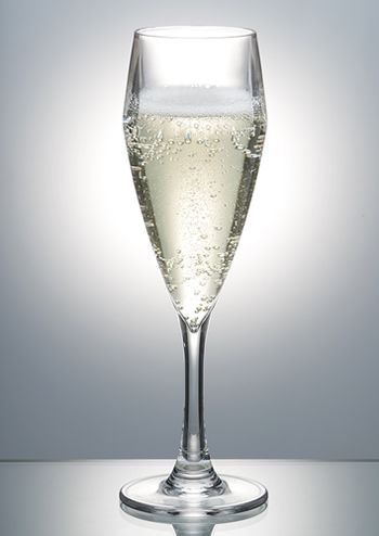 CHAMPAGNE FLUTE 195ML P/CARB, POLYSAFE