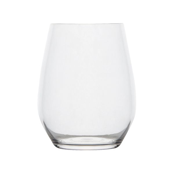 WINE STEMLESS 400ML W/LINE. POLYSAFE