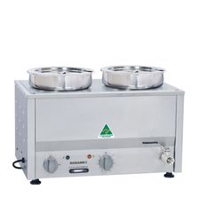 BAIN MARIE COUNTER TOP 2 PAN ROBAND