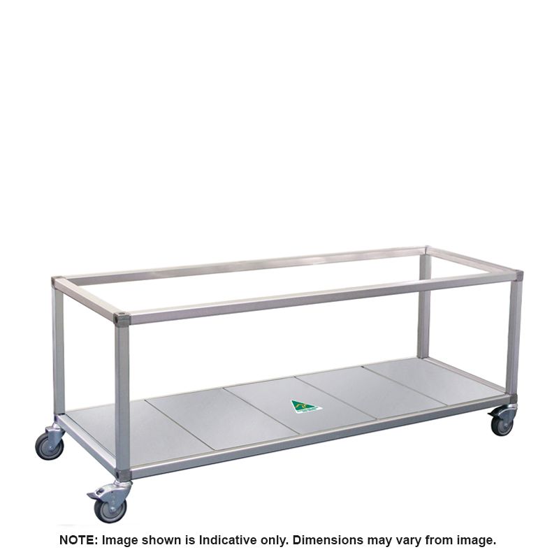 TROLLEY FOR DOUBLE ROW BAIN MARIE ROBAND