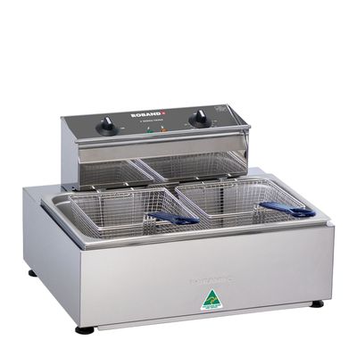 FRYER COUNTER TOP 11LT 2 BASKET ROBAND