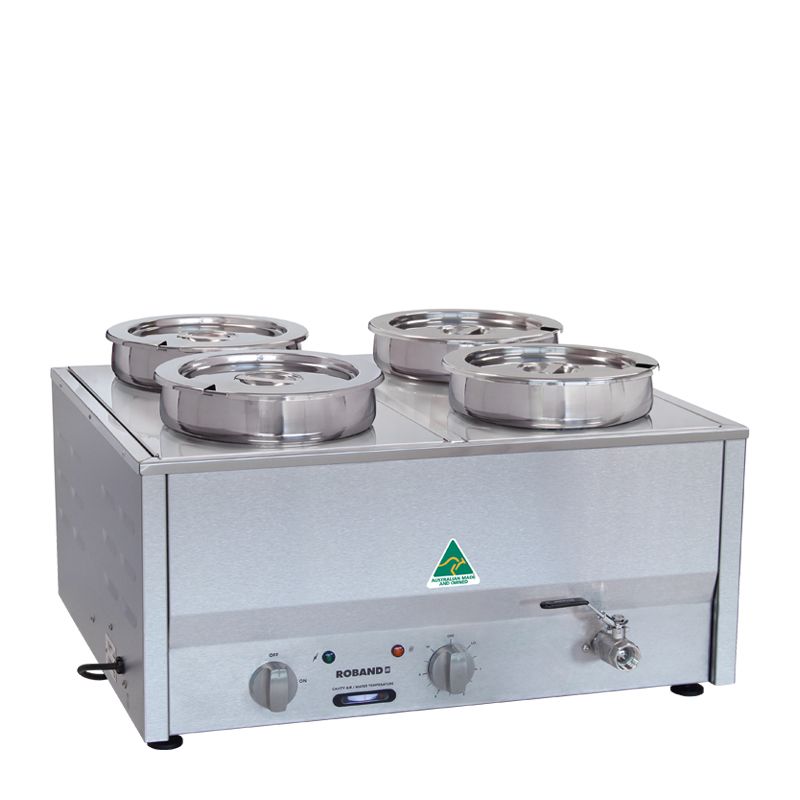 BAIN MARIE COUNTER TOP 4 PAN ROBAND