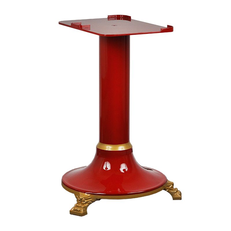 CAST IRON SUPPORT STAND RED NOAW