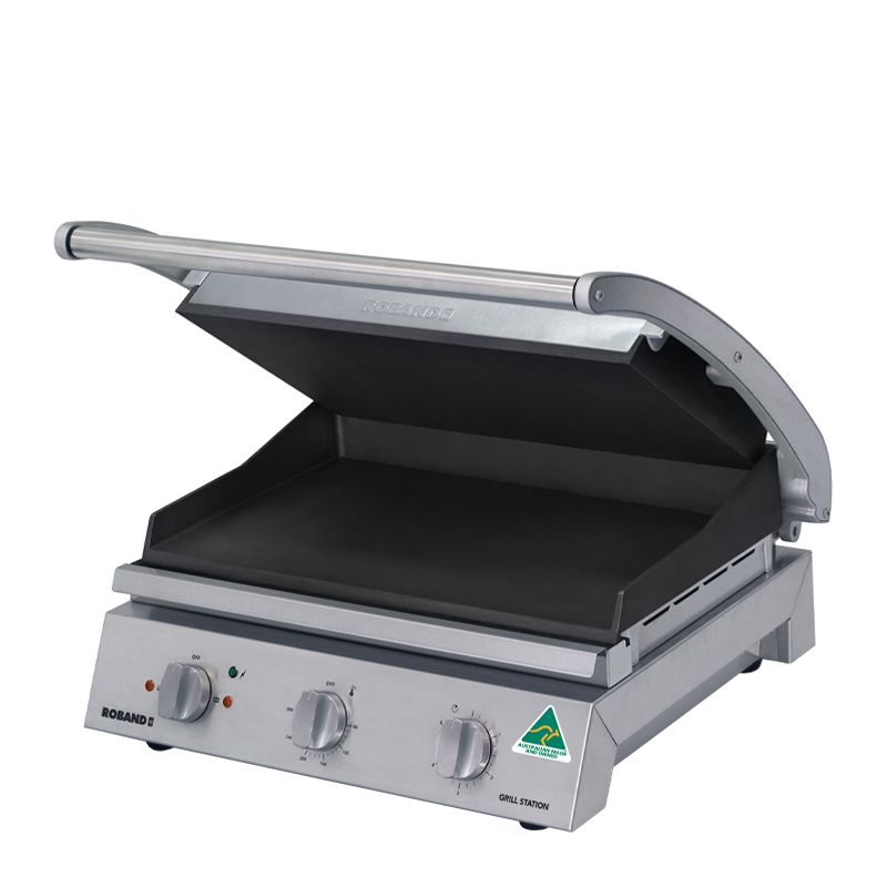 GRILL STATION SMOOTH N/ST 8 SLICE ROBAND