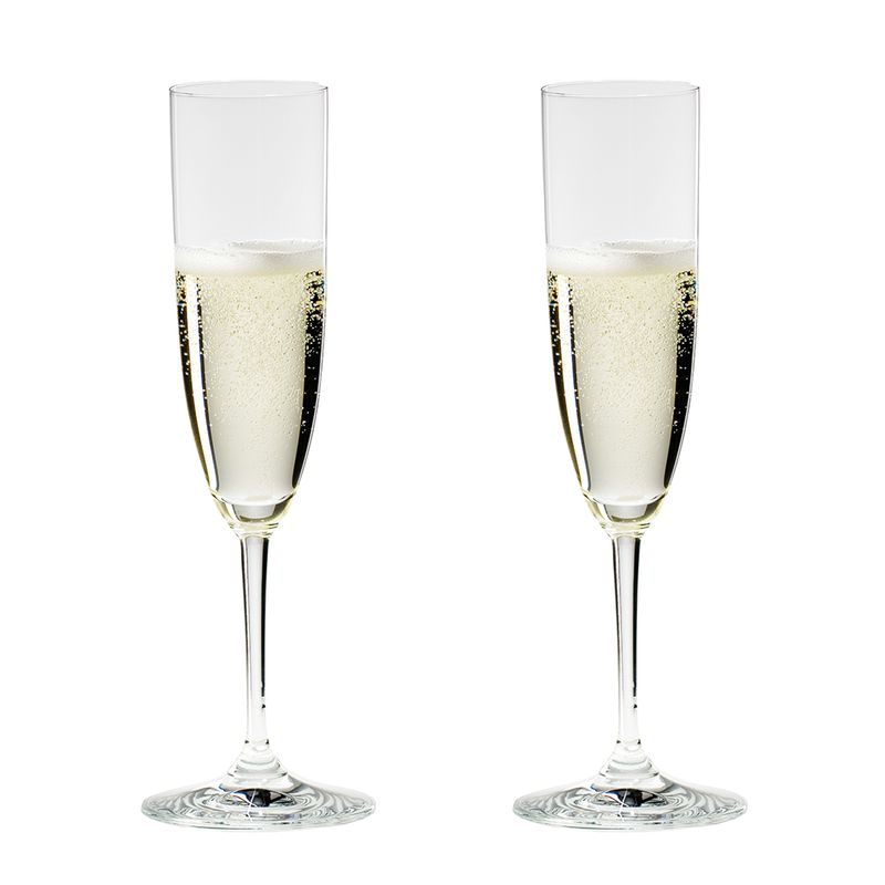 GLASS CHAMPAGNE FLUTE 2PK, RIEDEL VINUM