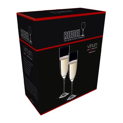 GLASS CHAMPAGNE 2PK, RIEDEL VINUM