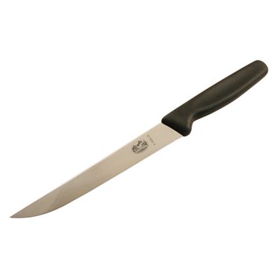 KNIFE CARVING 19CM BLACK, VICTORINOX