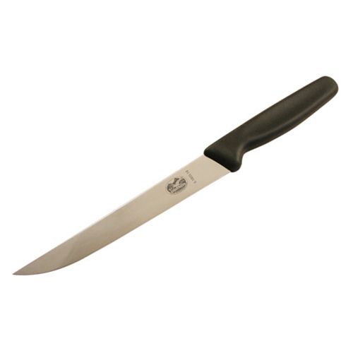 KNIFE CARVING 19CM BLACK, VICTORINOX