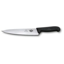 KNIFE CARVING 22CM BLACK, VICTORINOX